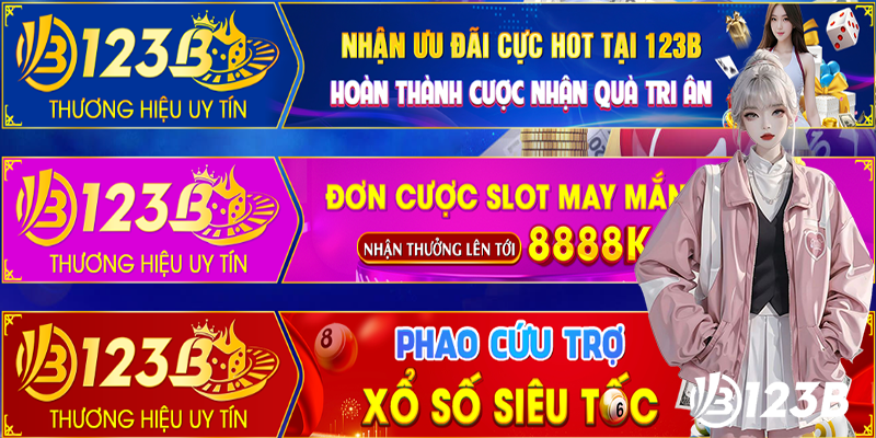 123b com khuyến mãi 100k khi đăng ký lần đầu